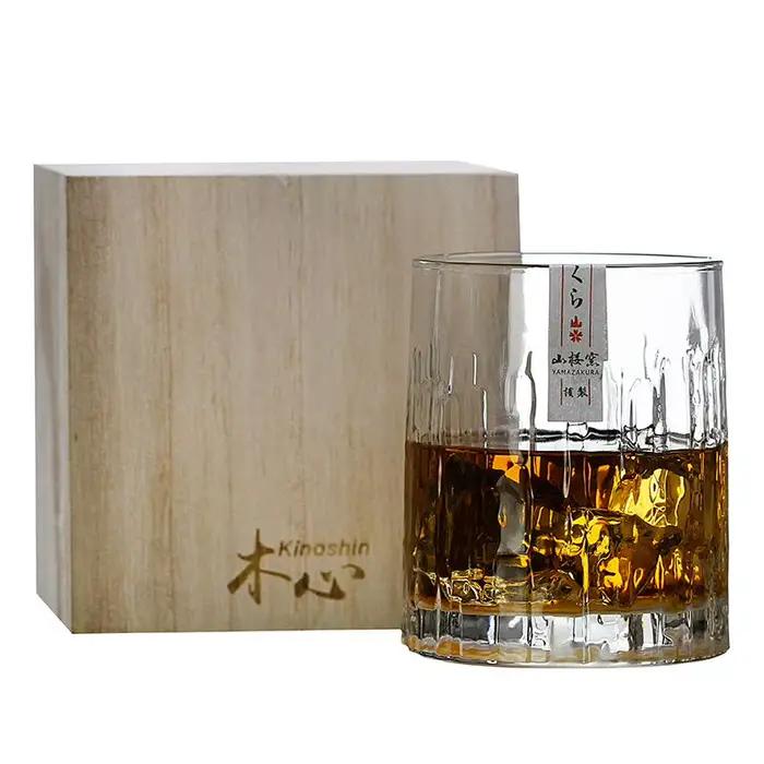 Verre à whisky japonais fait à la main, collection Ins Wind