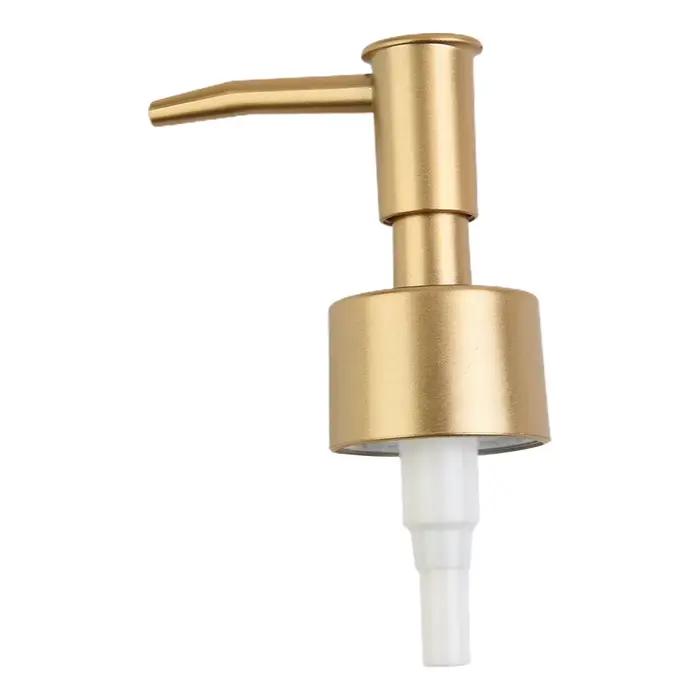 Distributeur de savon or-argent, tête de pompe à pression, tête de pompe à ressort, pompe à liquide,