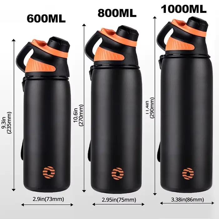 FEIJIAN LKG – bouteille isotherme sous vide à Double paroi, avec couvercle magnétique, bouteille d'e