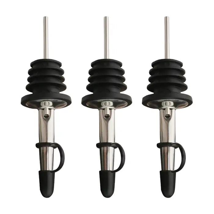 3 pièces/ensemble bouchon en acier inoxydable bouteille vin Olive huile verseur distributeur bec bou