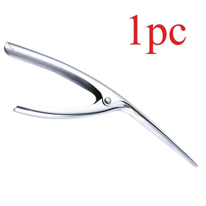 Éplucheur de crevettes en acier inoxydable, coupe-ligne de poisson, ligne de crevette propre, épluch
