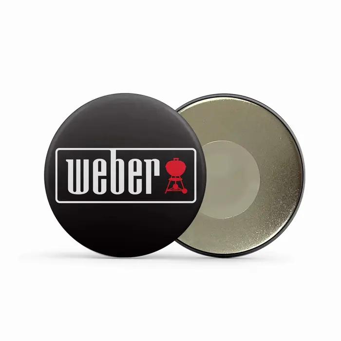 Weber – aimants ronds pour réfrigérateur BBQ, décoration publicitaire extérieure, cadeau créatif, Su