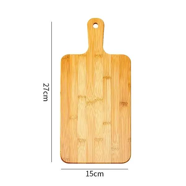 Planche à découper en bambou avec poignée, grande planche de service en bois, planches à découper de