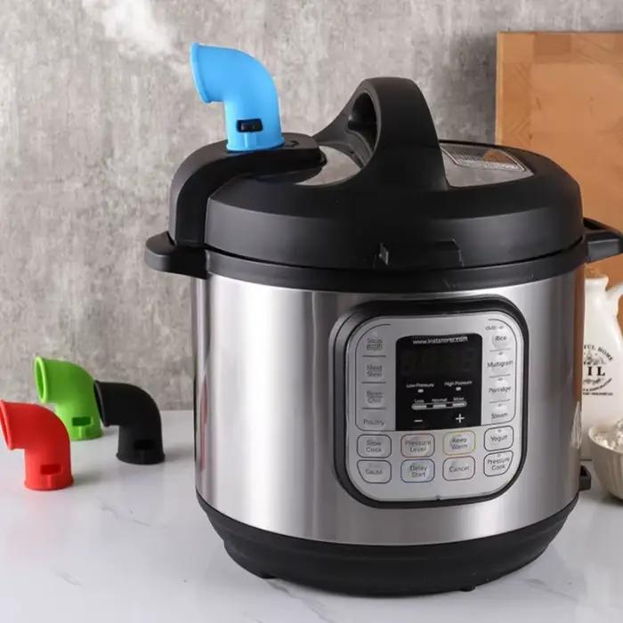 1pc autocuiseur Silicone tuyau d'échappement autocuiseur Silicone vapeur libération vanne autocuiseu