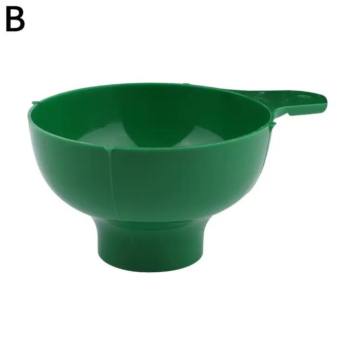 Entonnoir en plastique en conserve, bocaux à large bouche, entonnoir pliant avec entonnoirs de rempl
