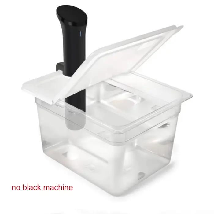 Conteneur multifonctionnel sous vide 11L, accessoire pour cuiseur lent à basse température avec couv