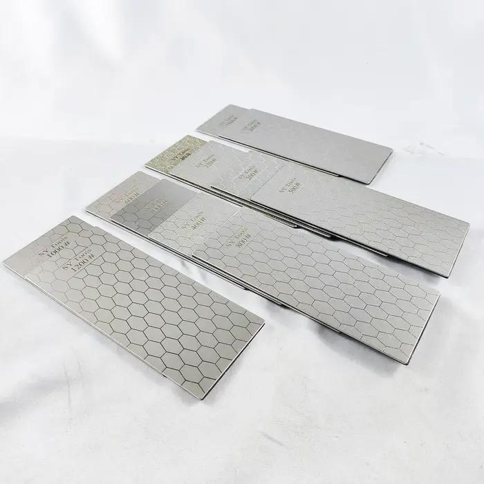 Sy Tools Nouveau 80-3000 #   Affûteur de couteaux professionnel en diamant, plaque de pierre à aigui