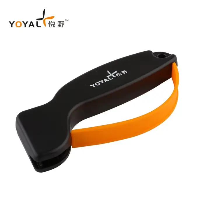 YOYAL – Mini affûteur de couteaux professionnel en carbure T0601T, pour l'extérieur, système d'affût