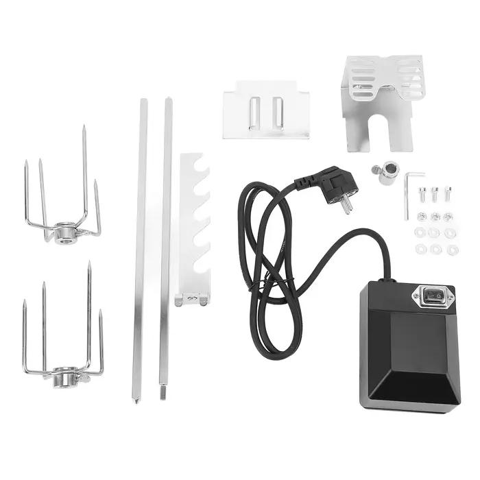 Kit de gril de rôtissoire, interrupteur étanche, moteur rotatif Stable, forte charge, Kit de rôtisso