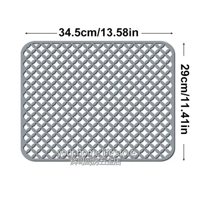 Protecteurs d'évier pour fond d'évier de cuisine, tapis d'évier en Silicone, résistant à la chaleur,