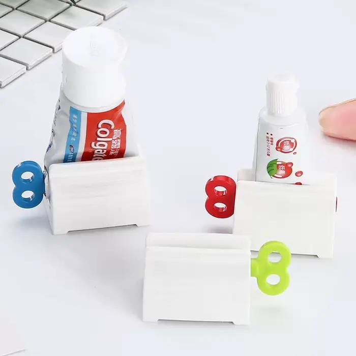 Dispositif de presse-dentifrice, distributeur multifonctionnel, Clips de nettoyage du visage, outils