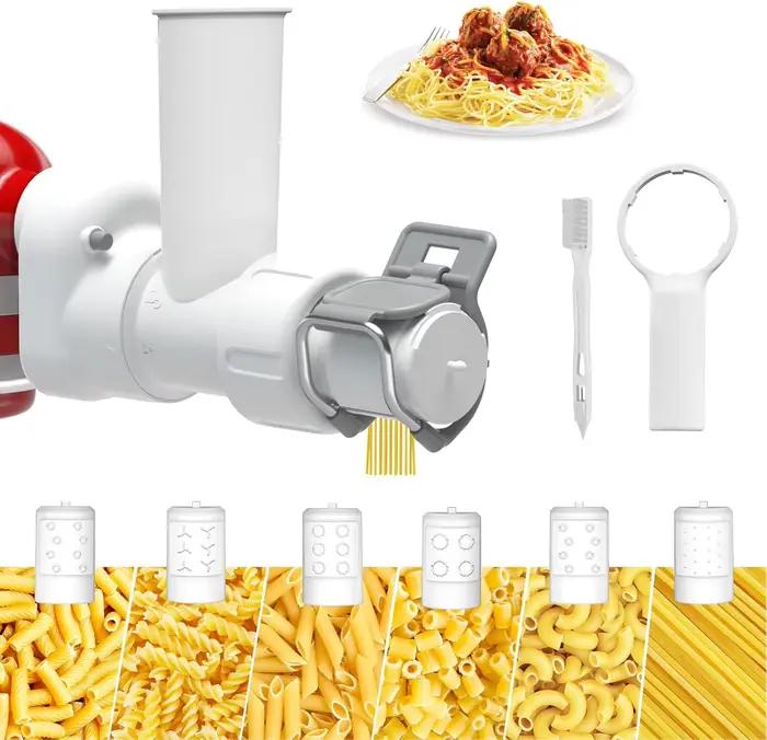 Machine à pâtes 6 en 1 pour accessoires de mélangeur KitchenAid, pour accessoire de pâtes Kitchenaid
