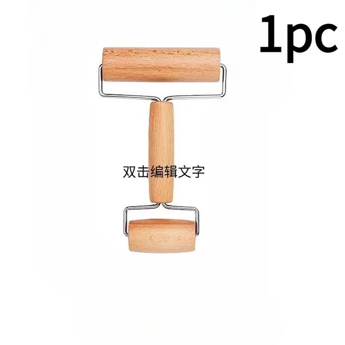 Rouleau de cuisson en bois Double face, petit et grand rouleau à pâtisserie, Pizza, pâte, pâtes et F