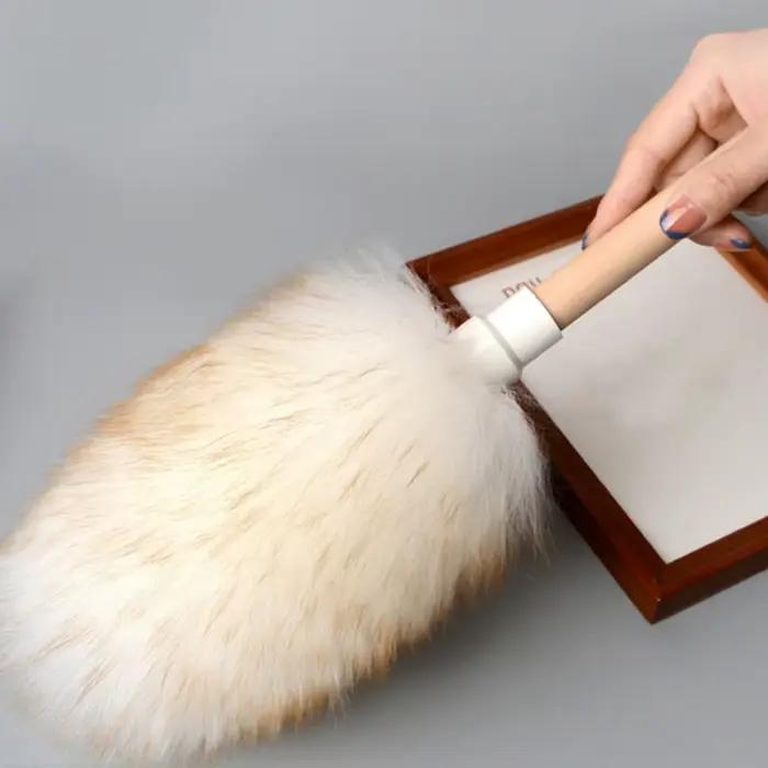 Plumeau en laine Super doux, brosse de nettoyage ménager, nettoyage de voiture, balayage de la pouss