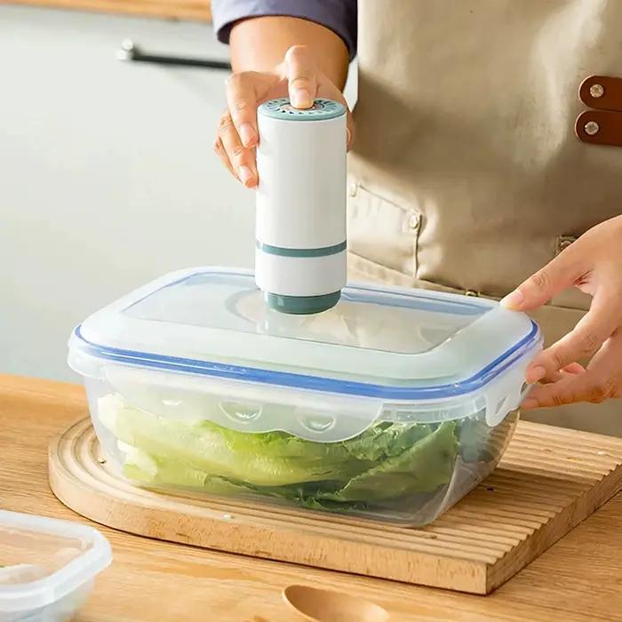 Boîte de stockage des aliments sous vide, conteneur de stockage des aliments, organisateur de réfrig