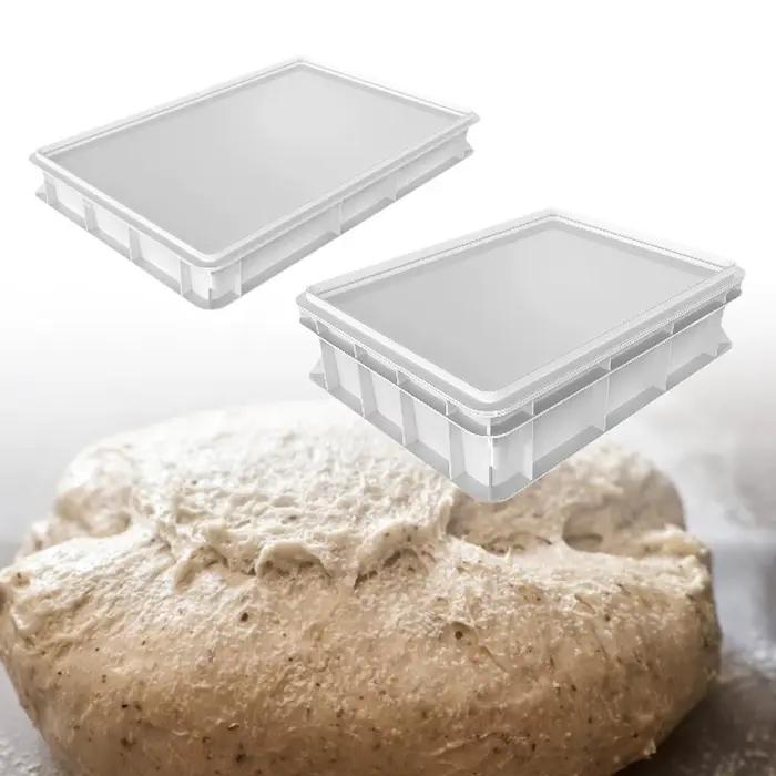 Boîte d'épreuve des pâte, plateau à pâte à Pizza, grande capacité, multifonction pour réfrigérateur,