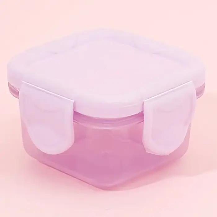 Lot de 3 boîtes de rangement de cuisine, petits contenants en plastique pour aliments, hermétiques e