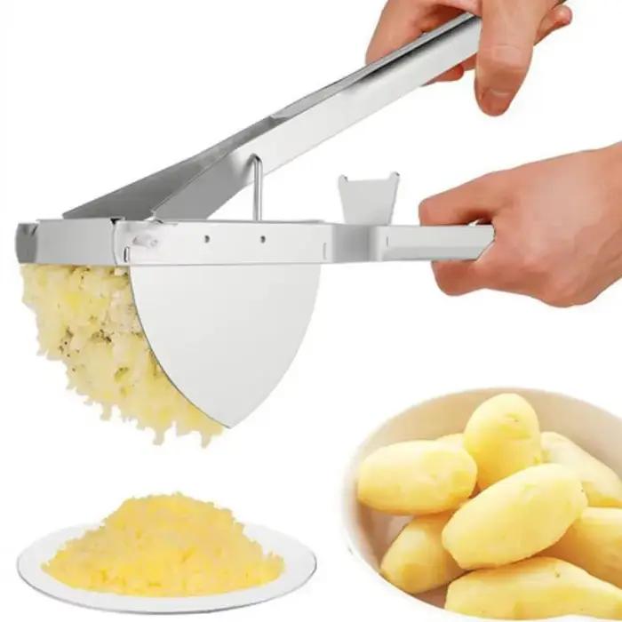 Holaroom-Presse à pommes de terre manuel en acier inoxydable, multifonction, outil de cuisine