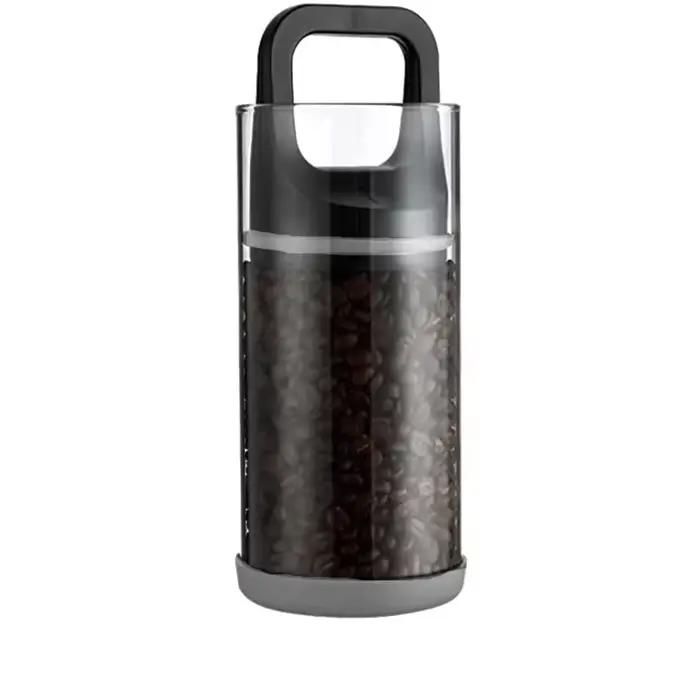 Boîtes de café pot scellé en verre pot de stockage scellé sous vide pour noix et collations récipien