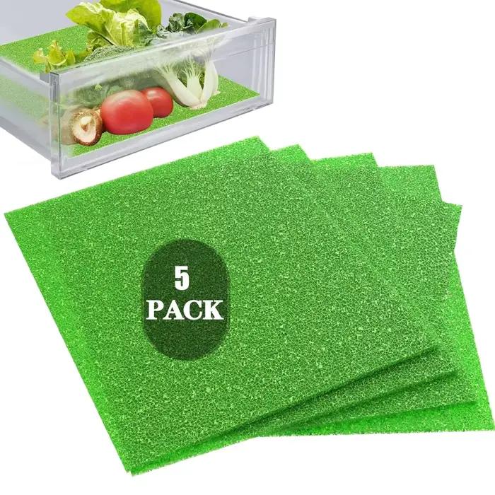 Tapis réutilisable pour prolonger la durée de vie des fruits et légumes dans les tiroirs du réfrigér