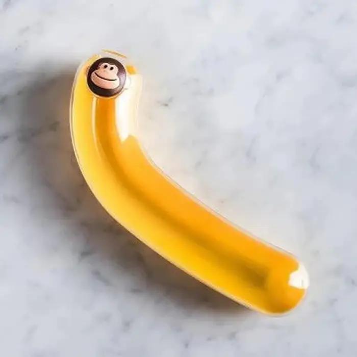 Boîte de rangement pour bananes, résistante à l'usure, pratique, scellée, de qualité alimentaire, po