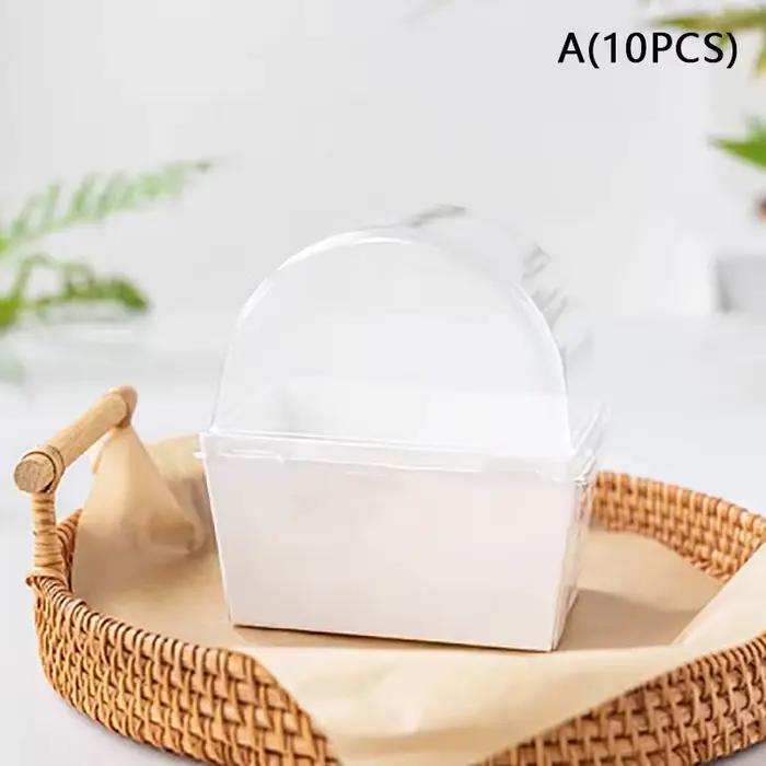Boîte d'emballage pour sandwich, hamburger, toast, support étanche à l'huile avec couvercle, boîte à