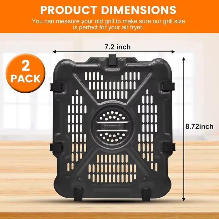 Pièces de plaque de cuisson A55X (2 pièces) pour friteuse à air double panier XL Ninja SL201 SL401 S
