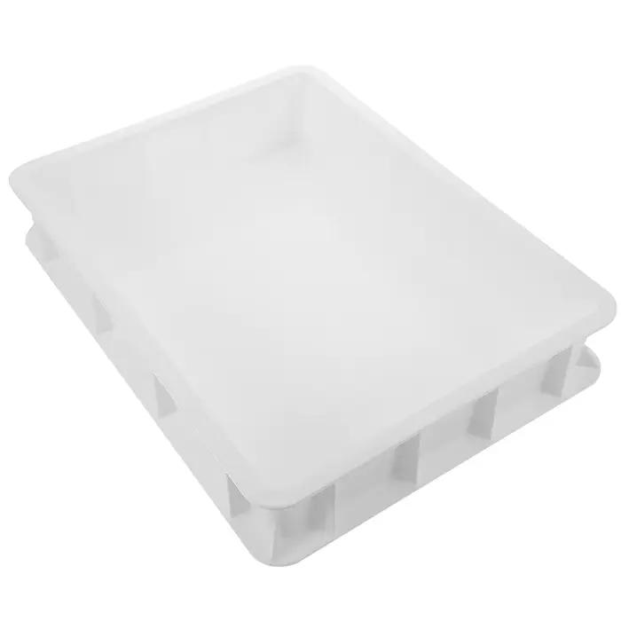Boîte de levage de pâte à pizza empilable, bac en plastique commercial, gain de place pour le stocka