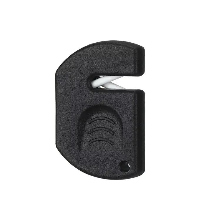 Aiguiseur de couteaux en carbure simple et durable, aiguiseur de poche en céramique, aiguiseur de ci