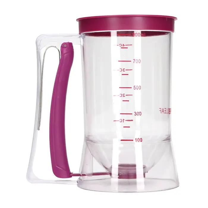 Distributeur de pâte ABS 900ml, séparateur de crème, outil de cuisson pour crêpes, cupcakes, gâteaux