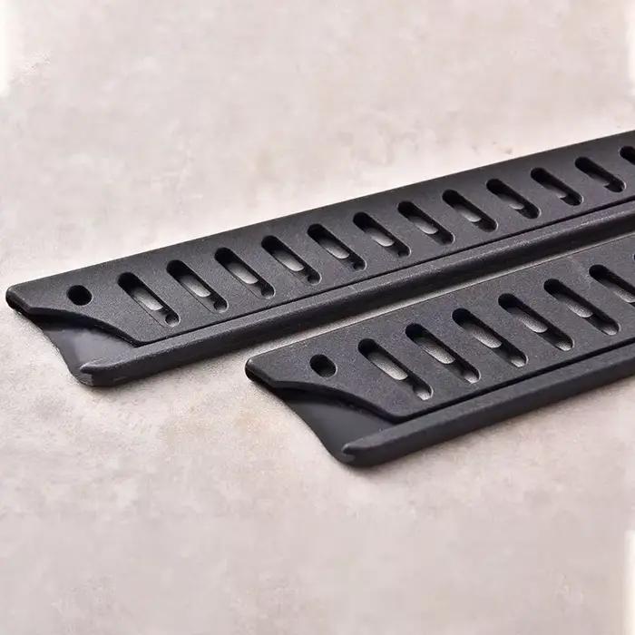 Gaine de couteau de cuisine, couvre-couteau en plastique noir, couvercle de protection de lame de co