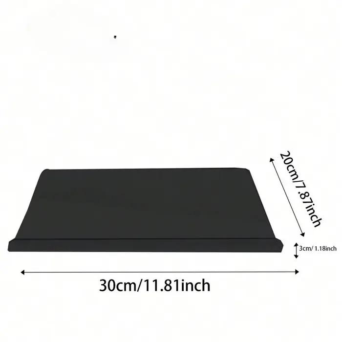 Planche à découper en acrylique avec rebord de protection, sans BPA et de qualité alimentaire, outil