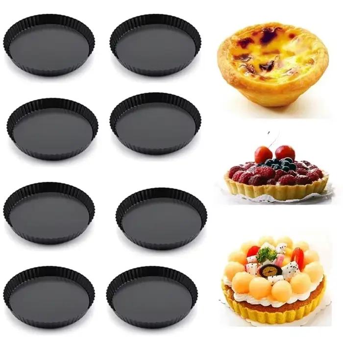Moule à tarte antiadhésif, quiche, flan, mousse, gâteau, pizza, fourmi, dessert, outil de cuisson Ra