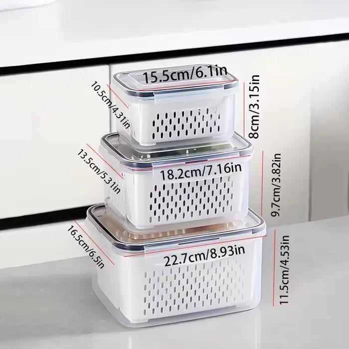 Boîte de conservation alimentaire 9 pièces - une boîte de rangement de cuisine polyvalente, pouvant 