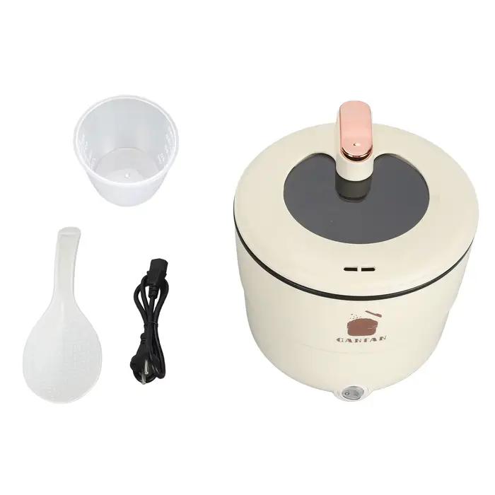 Cuisinière à riz électrique multifonctionnelle 1,8 L à double couche, anti-brûlure, anti-adhésive, p