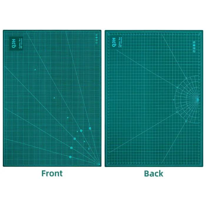 SUPER taille A0- 47.24x35.43 pouces vert auto-guérison planche à découper-1pc Double face utile tapi