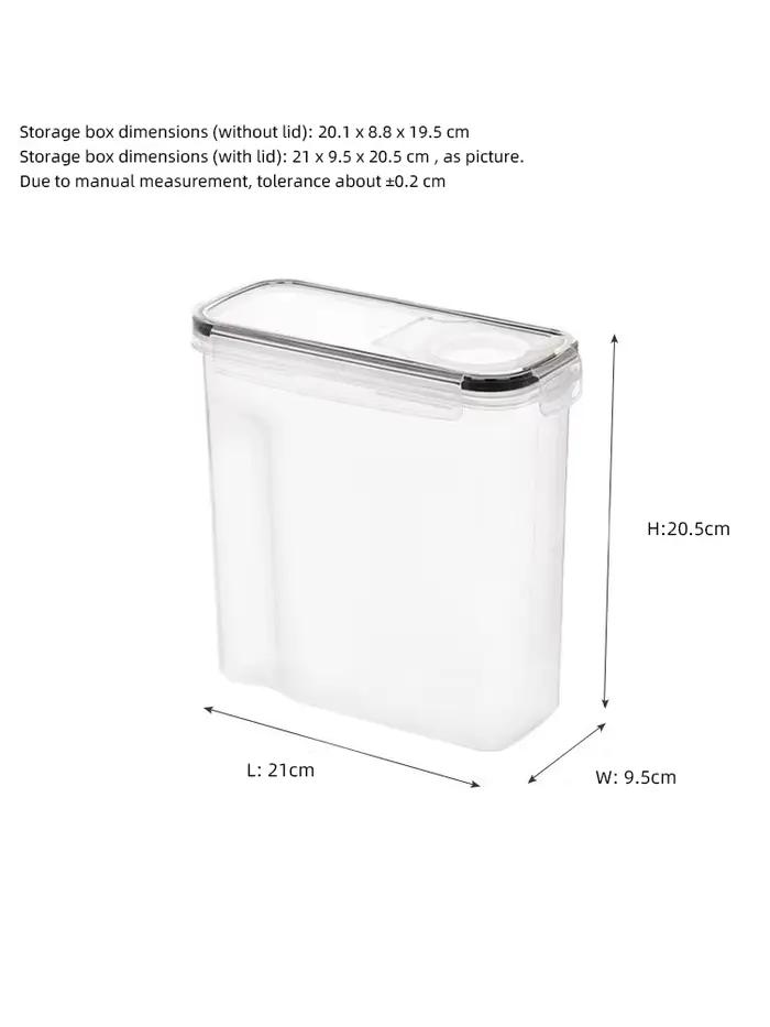 Boîte de rangement hermétique pour cuisine 2,5/3,6/4L, boîte de rangement pour céréales, boîte de ra