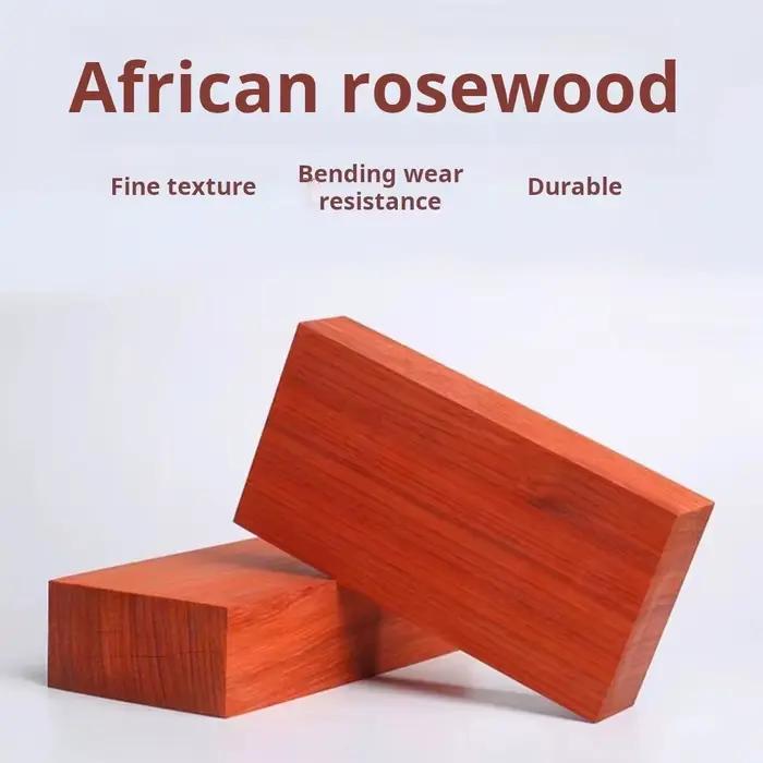 Planche en bois de rose rouge africain, sculpture sur bois faite à la main, matériel de meubles de h