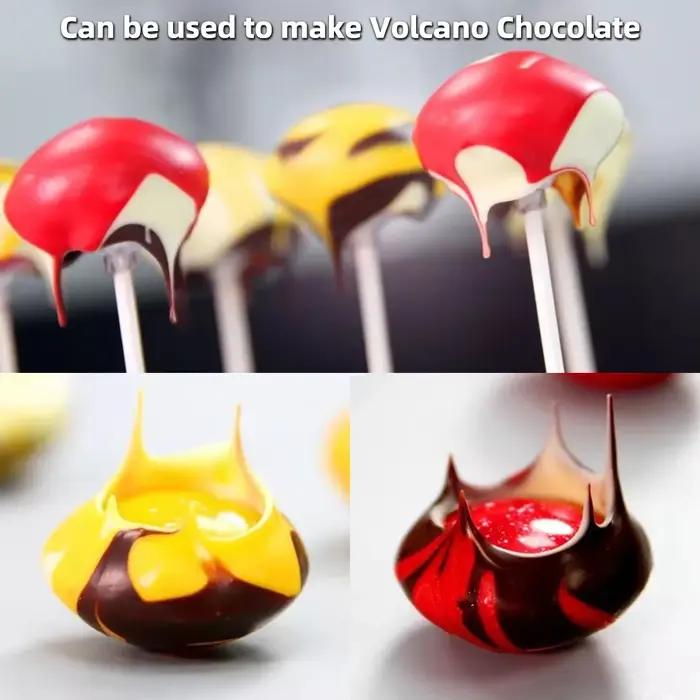 Moule à chocolat volcanique en Polycarbonate à 15 cavités, moules à chocolat PC bonbons Bonbons form