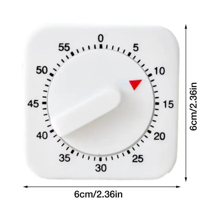 Minuteur de cuisine, outils de cuisson, compte à rebours de 60 minutes, alarme de rappel, gestion ma