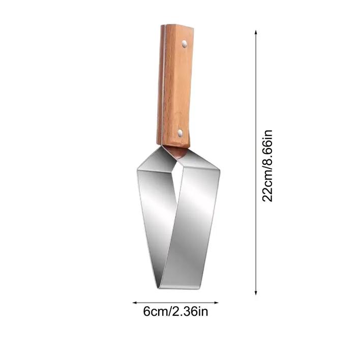 Coupe-pastèque en acier inoxydable, outil de découpe triangulaire pour melon, trancheur rapide de fr