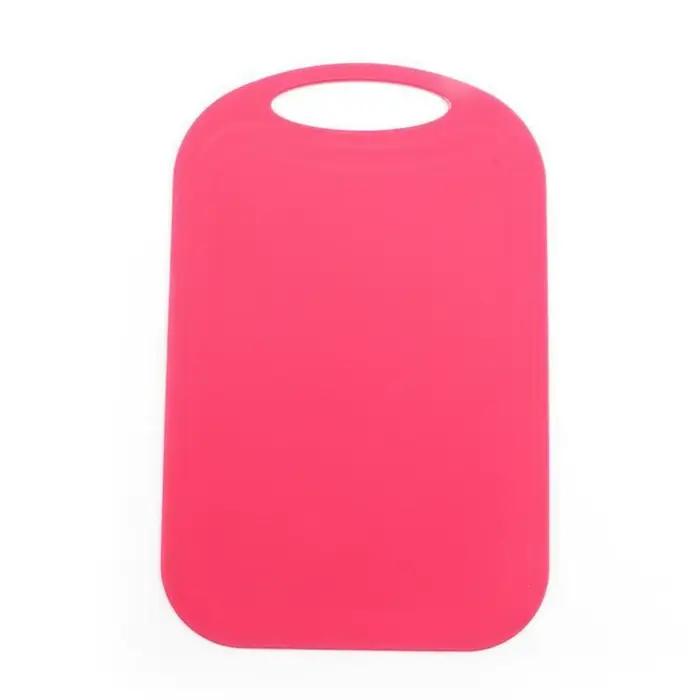 Mini planche à découper rectangulaire en plastique antidérapante, poignée, planche à découper suspen