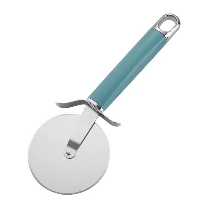 Plaque à Pizza en acier inoxydable, couteau à roue ronde, outils de cuisson, ustensiles de cuisson, 