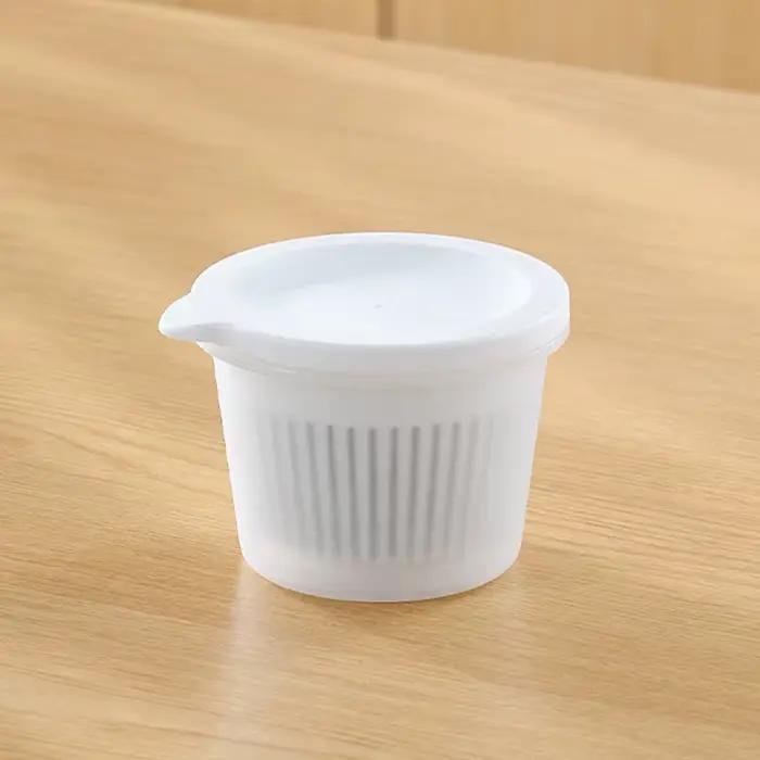 Boîte de fraîcheur à Double couche, boîte de rangement fraîche scellée pour légumes avec panier de v