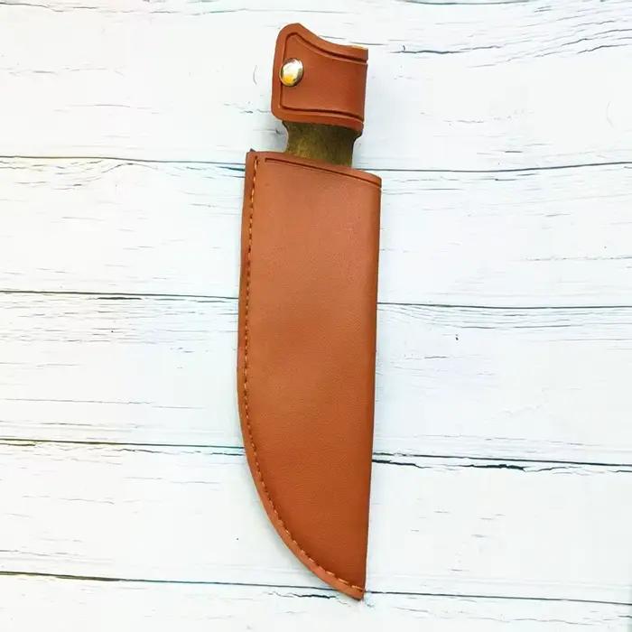 Sac de rangement de couteaux, housse de protection en cuir PU, peut être accrochée avec une ceinture