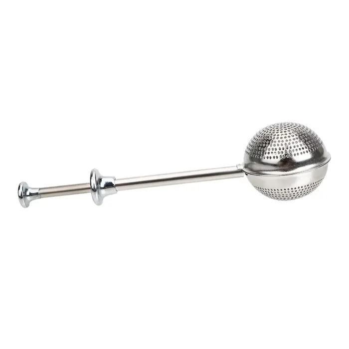 Passoire à thé réutilisable en acier inoxydable, boule en métal, sachet de thé, théière réglable, in