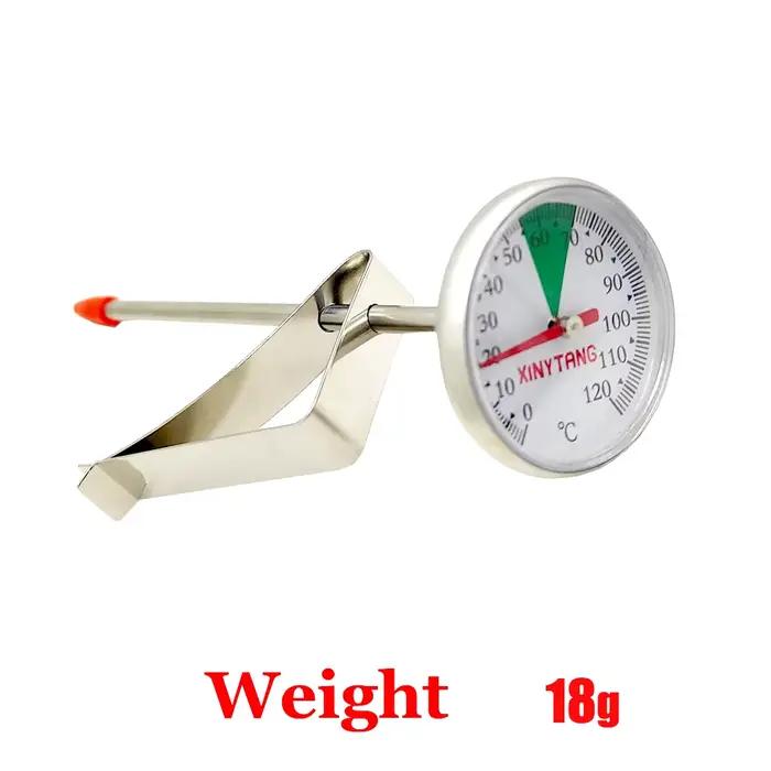 0 ° C ~ 120 ° C café lait thermomètre alimentaire jauge de température mètre sonde en acier inoxydab