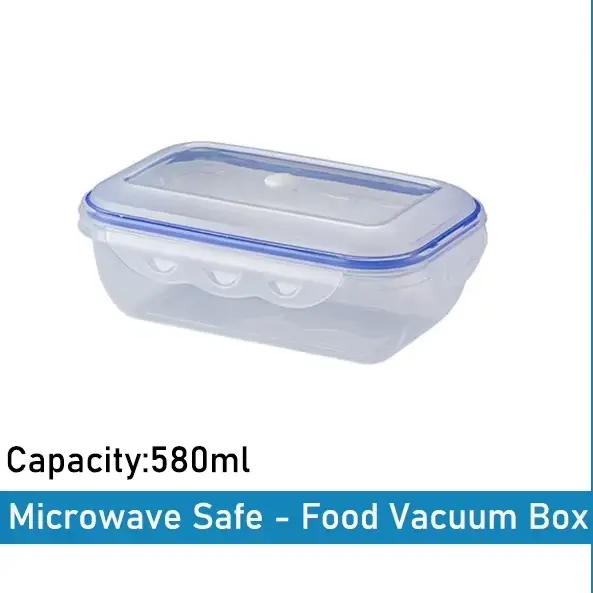 Boîte de stockage des aliments sous vide, conteneur de stockage des aliments, organisateur de réfrig