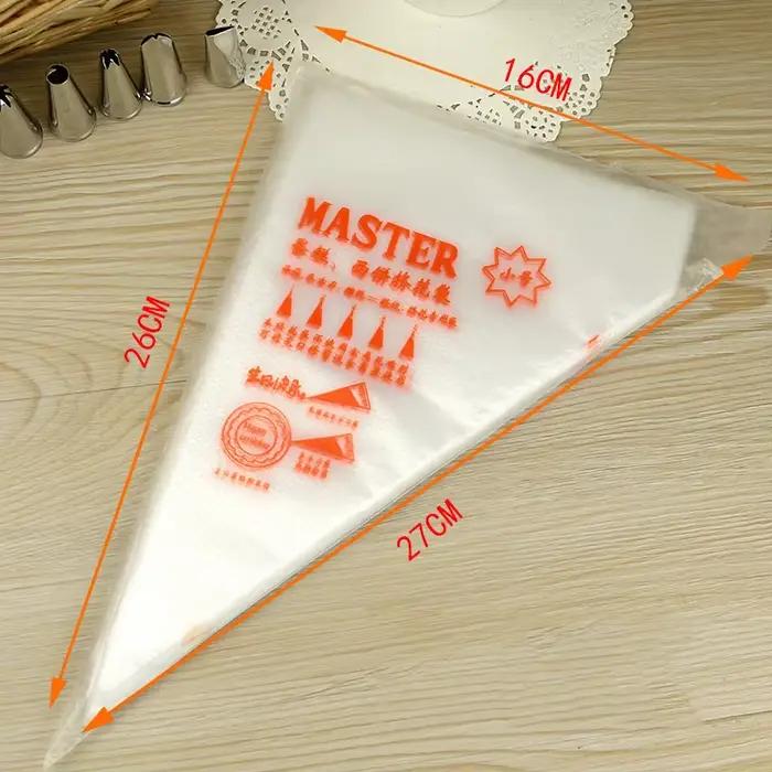 Manchons de passepoil pour pâtisserie, sac jetable anti-fuite, accessoires de gâteaux de confiserie,