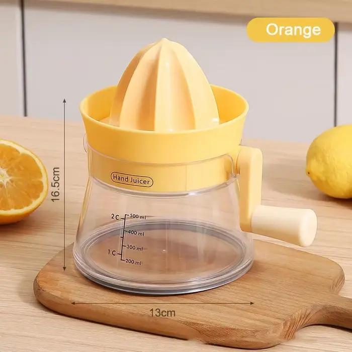 Presse-agrumes manuel multifonction, presse-citron Orange Portable, séparateur de résidus de fruits,